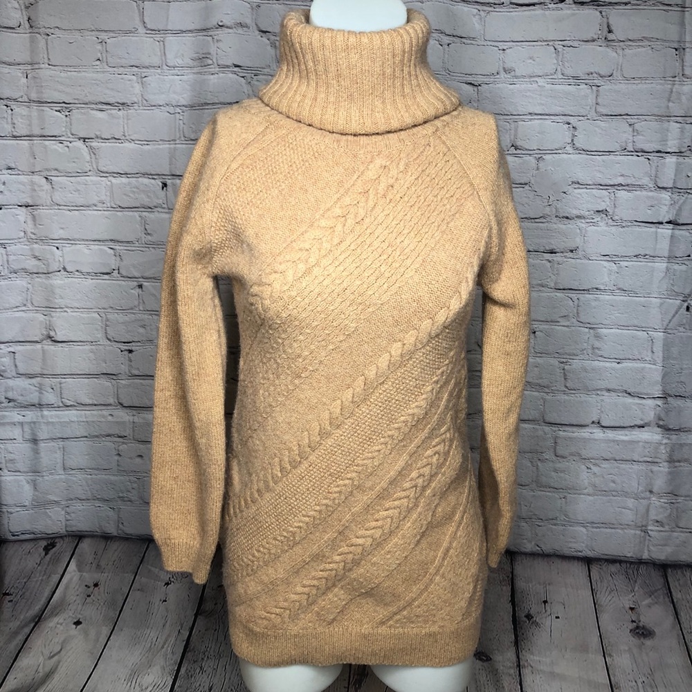 Soft Surroundings cable knit Sweater Womens Sz S